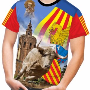 Camiseta de toros comunidad valenciana
