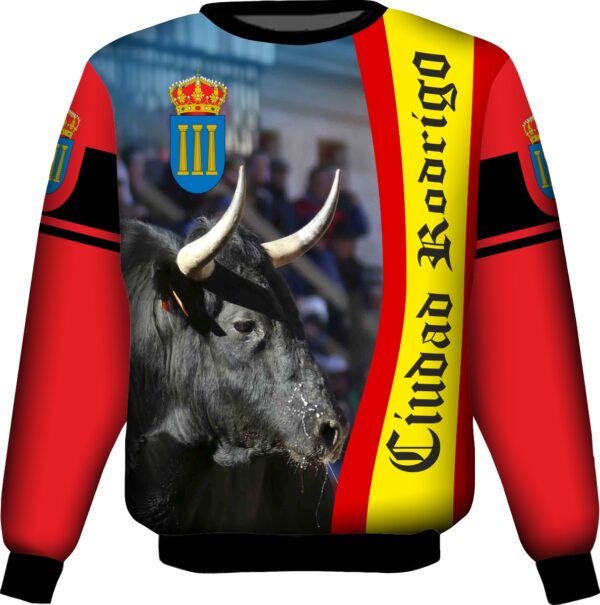 Sudadera carnaval del toro ciudad rodrigo