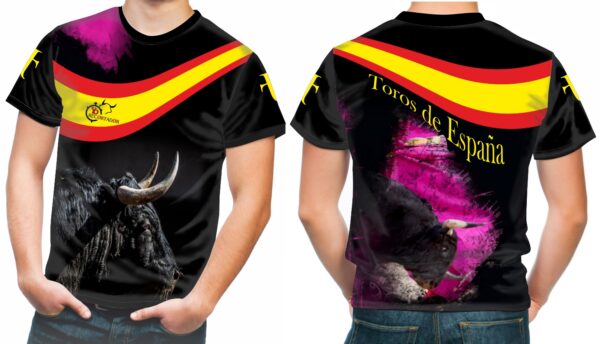 Camiseta estilo concurso toros de España - Imagen 3