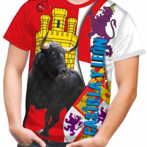 Camiseta Taurina de la comunidad Castilla León