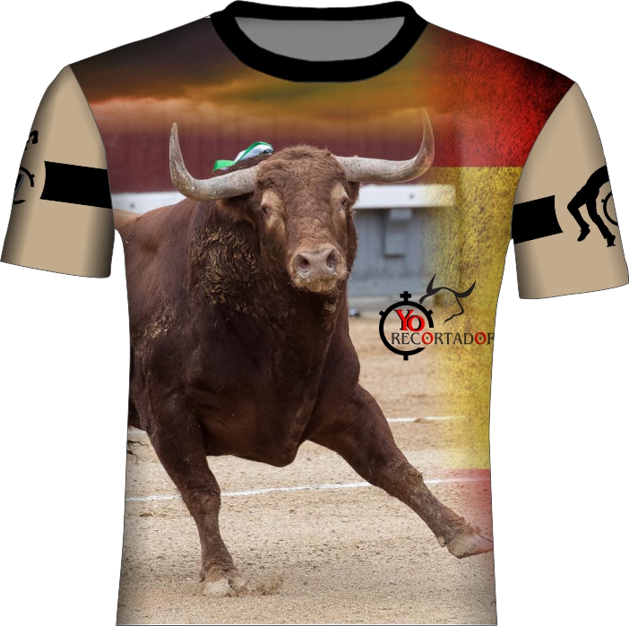 Camiseta taurina toro en plaza de toros – Tienda camisetas toros y artículos Taurinos