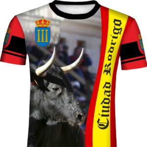 Camiseta taurina carnaval del toro Ciudad Rodrigo