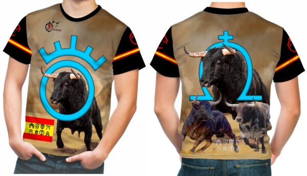 Camiseta Toros Con Hierros - Imagen 3