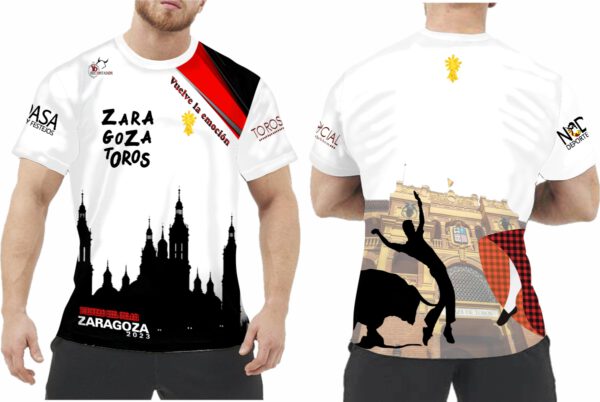 Camiseta Oficial Fiestas Populares El Pilar Zaragoza 2023