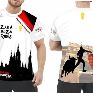 Camiseta Oficial Fiestas Populares El Pilar Zaragoza 2023