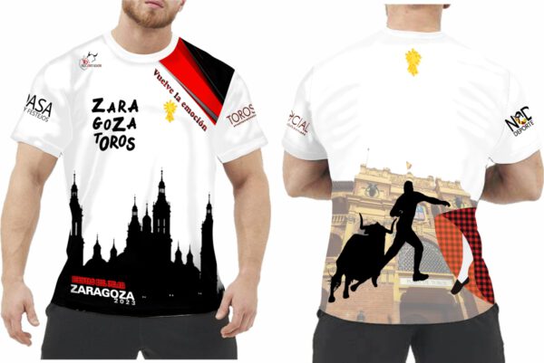 Camiseta Oficial Fiestas Populares El Pilar Zaragoza 2023