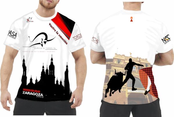 Camiseta Zaragoza 40 aniversarios Fiestas del Pilar