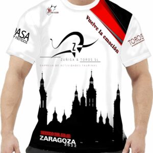 Camiseta Oficial Fiestas del Pilar 2022 40 aniversario