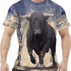 Camisetas de Toros Con fotografias de toros al limite