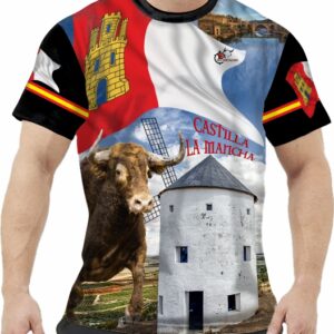 Camiseta Comunidades Castilla La Mancha