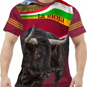 Camisetas taurina comunidad de la Rioja