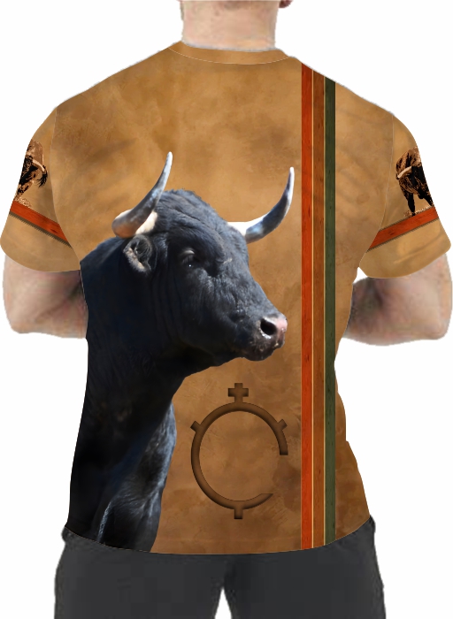 Camisetas taurina arrancada toro cerril