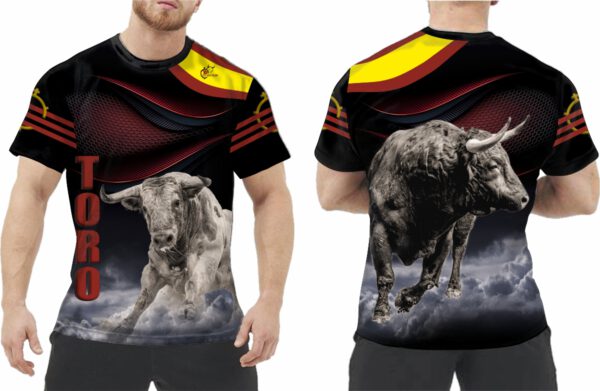 Camisetas deportivas de toros bravos