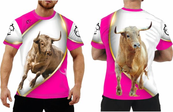 Camiseta de toros bravos con toro jabonero