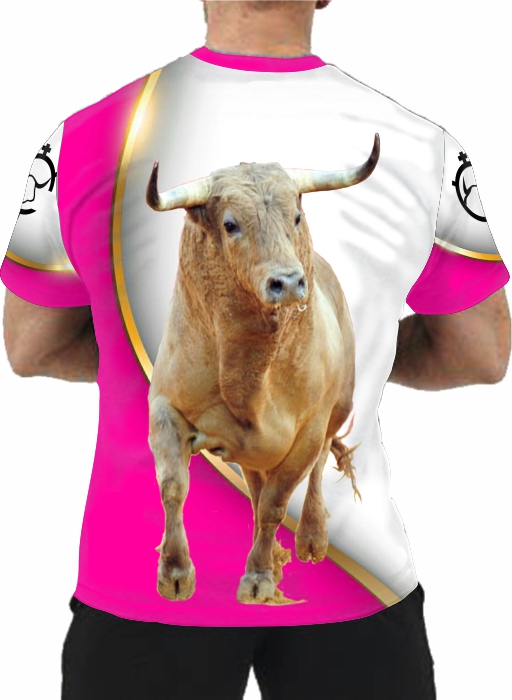 Camiseta de toros bravos con toro jabonero