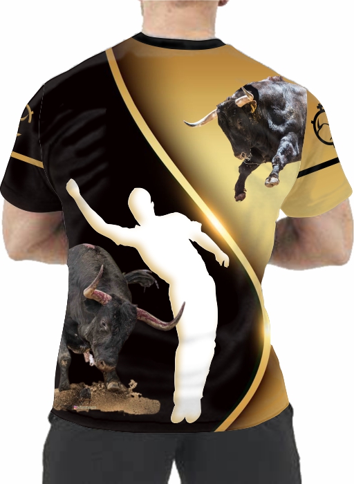 Camiseta de toros toreando a cuerpo limpio