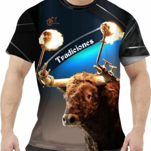 Camiseta de toros embolados tradiciones