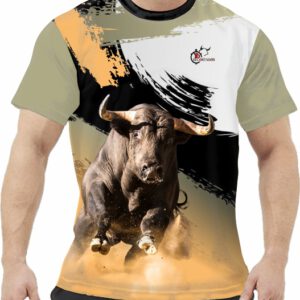 Camisetas originales de diseño con imágenes de toros bravos