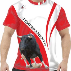 Camiseta Toros Temperamento