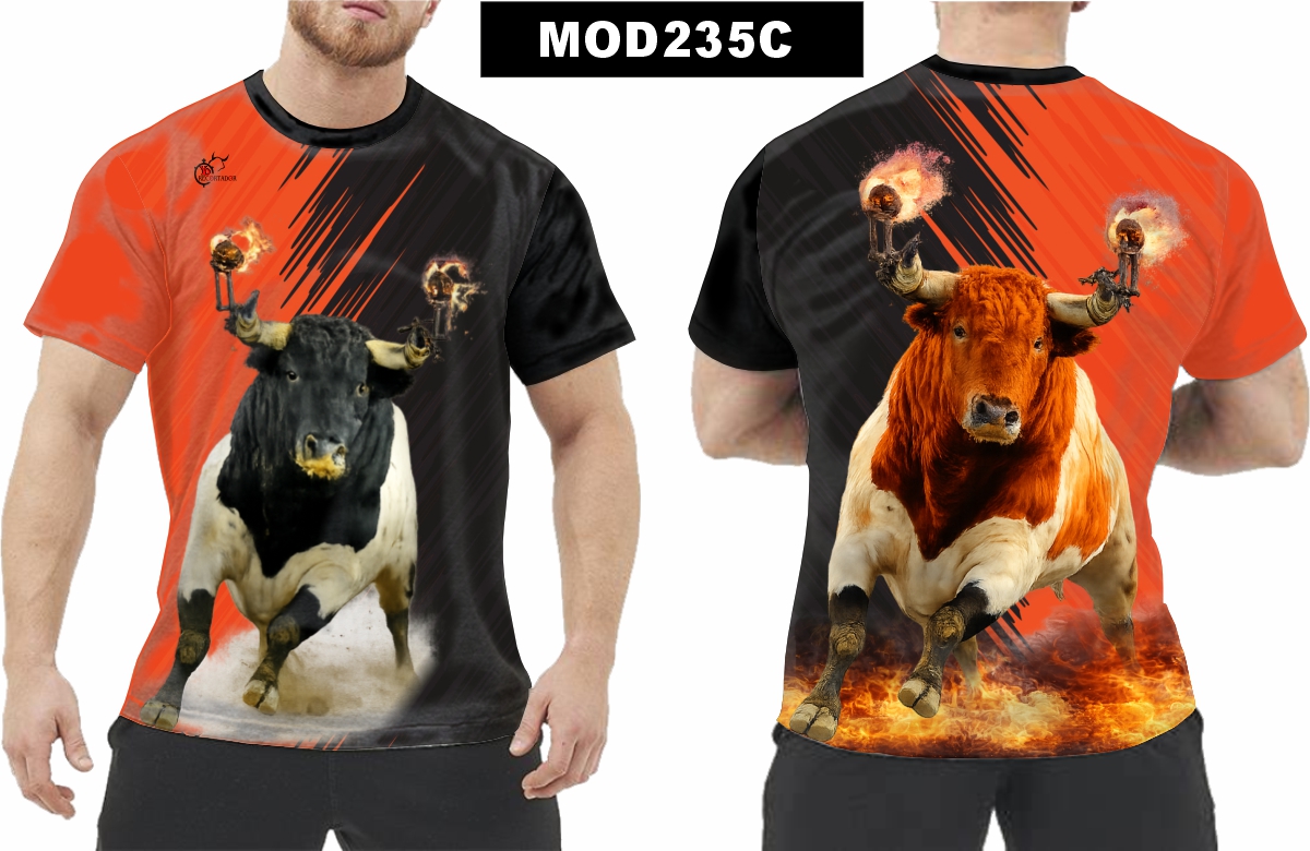Camiseta Taurina Toros Embolados - Imagen 3