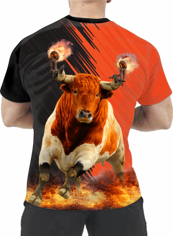 Camiseta Taurina Toros Embolados - Imagen 2