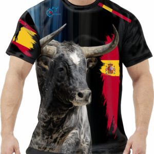 Toros en españa camiseta taurina