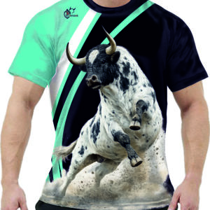 camiseta de toro jabonero y pinto